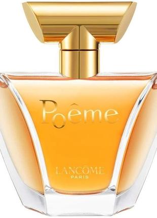 Парфюмированная вода lancome poeme tester lux 100 ml. звеном поэма тестер люкс 100 мл.3 фото