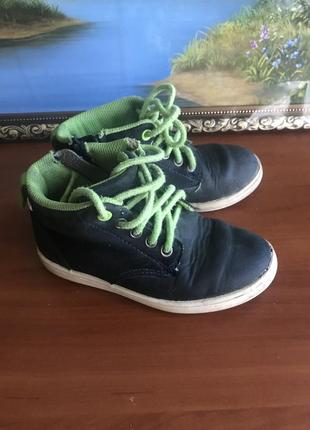 Демісезонні чоботи clarks 25.5 р. стенька 15 см