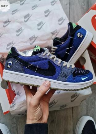 Кроссовки nike air jordan 1 x zion