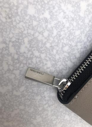 Кожаный кошелек calvin klein5 фото