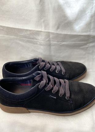 Мужские кеды обуви брендовое оригинал бренд tommy hilfiger замшевые 42 размер2 фото