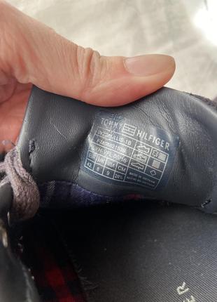 Мужские кеды обуви брендовое оригинал бренд tommy hilfiger замшевые 42 размер7 фото