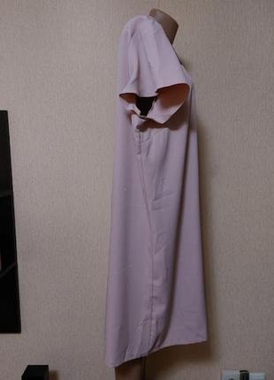 Красивое женское платье с кружевной вставкой paper dolls7 фото