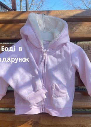 Костюм для девочки утепленный h&m 68 см