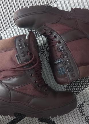 Кожаные ботинки-берцы британского бренда " kombat.uk"7 фото