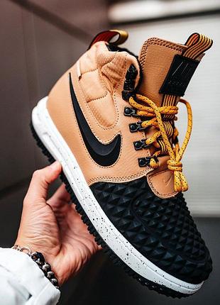 Ботинки nike dukboot 17 black/beige черевики 3