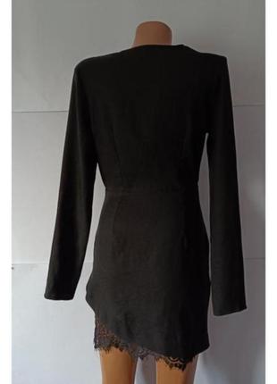 Чорна брендова сукня-піджак по фігурі. нюансик3 фото