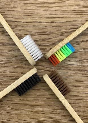 Бамбукова зубна щітка2 фото