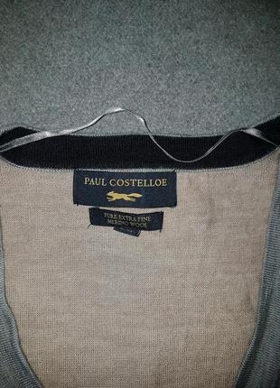 Шерстяной кардиган свите кофта  paul costelloe,оригинал (cos dutti zara h&m2 фото