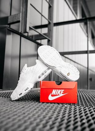 Кросівки nike air max plus 3 white кроссовки