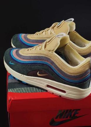 Кроссовки nike air max 1/97 sean wotherspoon, nike air force 1, nike air presto, nike zoom fly, nike vomero 5, nike blazer, nike lebron, nike cortez2 фото