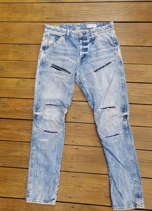 Джинси g-star raw 5620 3d tapered men's restored denim w32 l34