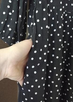 Стильное вискозное ярусное платье l