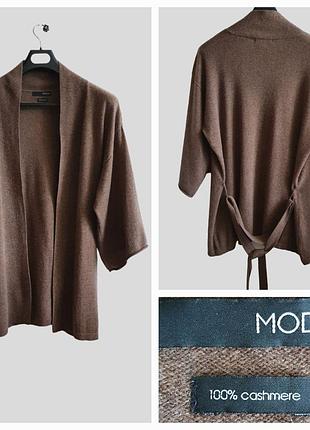 Кашемировый кардиган с поясом moda 13-14 george