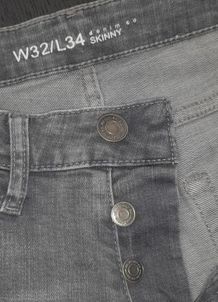 Укороченные плотные джинсы2 фото