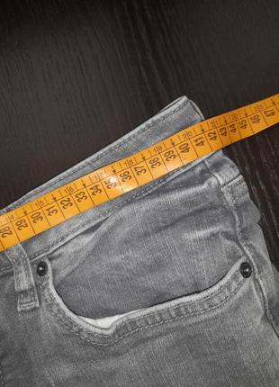 Укороченные плотные джинсы5 фото