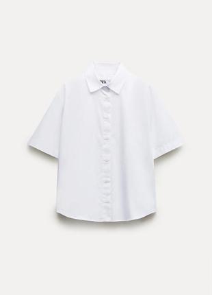 Поплиновая рубашка zw collection