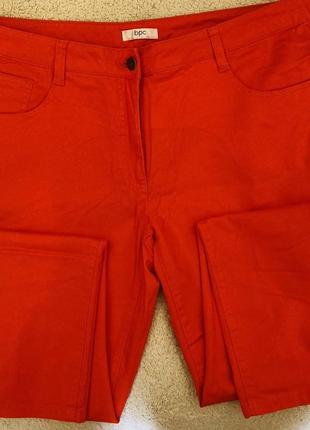 Яркие красные брюки (весна-лето) eur46