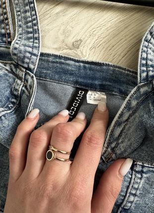 Джинсовий сарафан плаття 2