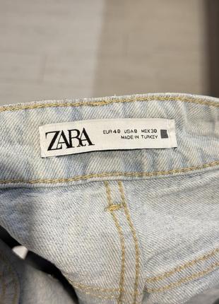 Джинсовые шорты zara4 фото