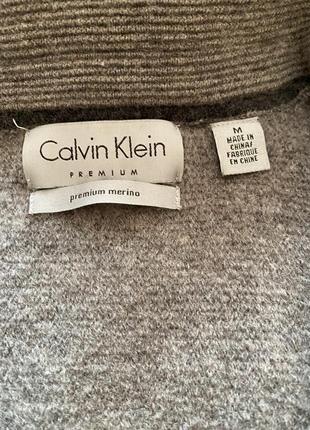 Светрик calvin klein 100% мериносова шерсть2 фото