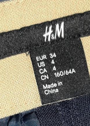 💥1+1=3 фирменные крутые женские шорты высокая посадка h&amp;m, размер 42 - 446 фото