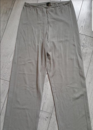 Брюки штаны свободного кроя из шелковой вискозы wolford3 фото