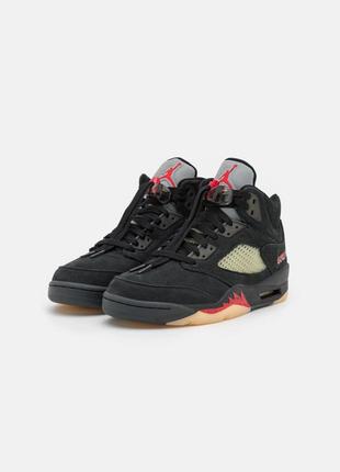 Стильні масивні кросівки nike air jordan 5 gore tex