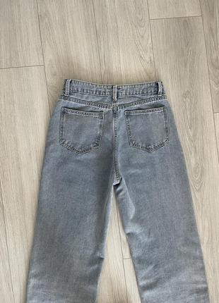 Голубые джинсы с высокой талией shein (m)7 фото