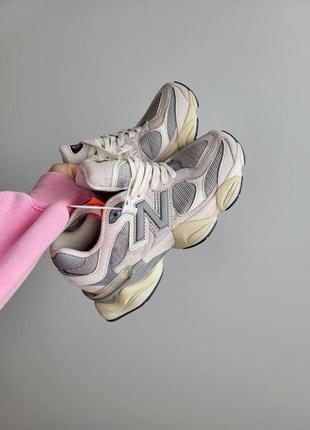 Замшевые кроссовки new balance 9060&nbsp;grey