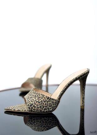 Шльопанці , туфлі сабо жіночі ninami на шпильці