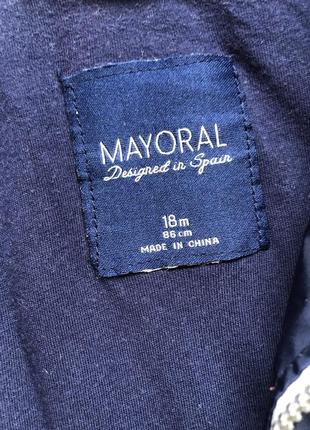 Ветровка куртка курточка mayoral 12-18 мес3 фото