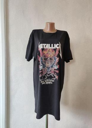 Metallica мерч футболка атрибутика неформат