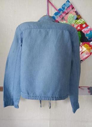 Легкая джинсовая куртка жакет р.xs4 фото