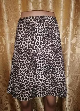 💛💛💛красивая женская "леопардовая" юбка george, 20 размера(сток)💛💛💛5 фото