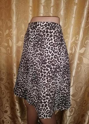 💛💛💛красивая женская "леопардовая" юбка george, 20 размера(сток)💛💛💛7 фото