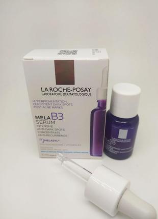 Интенсивная сыворотка-концентрат против гиперпигментации кожи la roche posay mela b3 serum