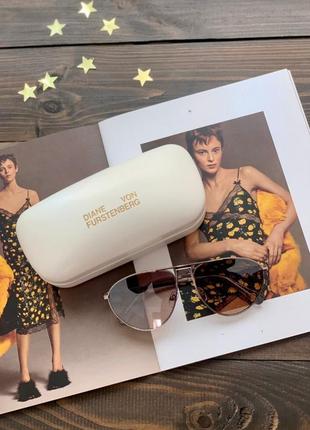 Солнцезащитные очки diane von furstenberg авиаторы