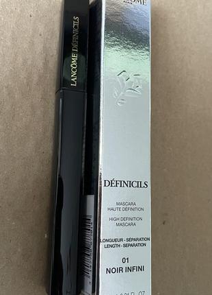 Lancome definicils mascara туш для вій, noir infini2 фото