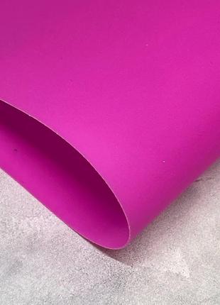 Пленка "винил", 19*32 см, цвет - розовый барби, шт , рожевий