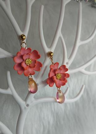 🌺 серьги ручной работы 3