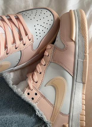 Женские кроссовки nike dunk low twist "pink"