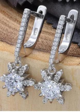 Серебряные серьги