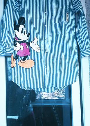 Рубашка zara disney 34-36
