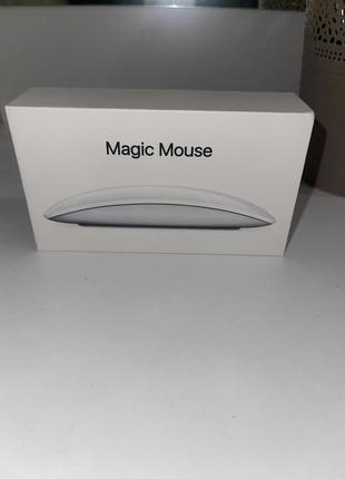 Миша apple magic mouse bluetooth white (mk2e3zm/a)3 фото