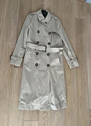 Плащ, тренд massimo dutti