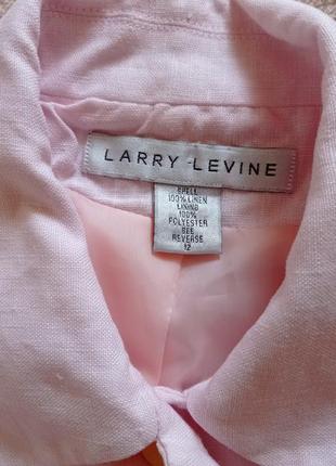 Льняной розовый пудровый пиджак жакет американского бренда 😍😍😍💝🦩🦩🦩🦩5 фото