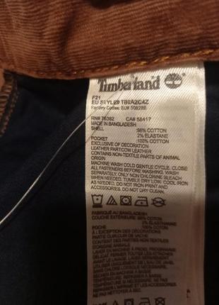 Чоловічі прямі брюки timberland коричневого кольору. нові. ціна покупки - 80 євро.10 фото