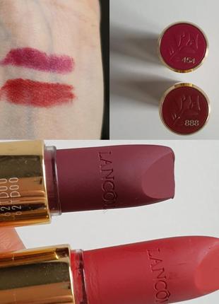 Кремова помада з матуючим ефектом lancôme l’absolu rouge intimatte4 фото