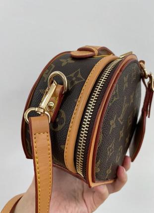 01201 сумка в стиле louis vuitton мини круглая5 фото